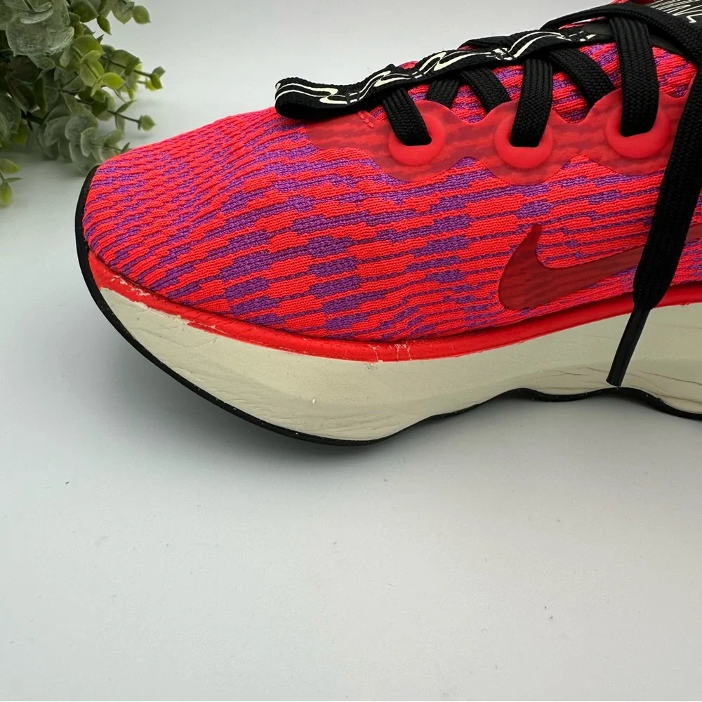 Nike Women’s Motiva Bright Crimson Pink Mesh Athletic Running Shoes Size 7.5 - Picture 10 of 12